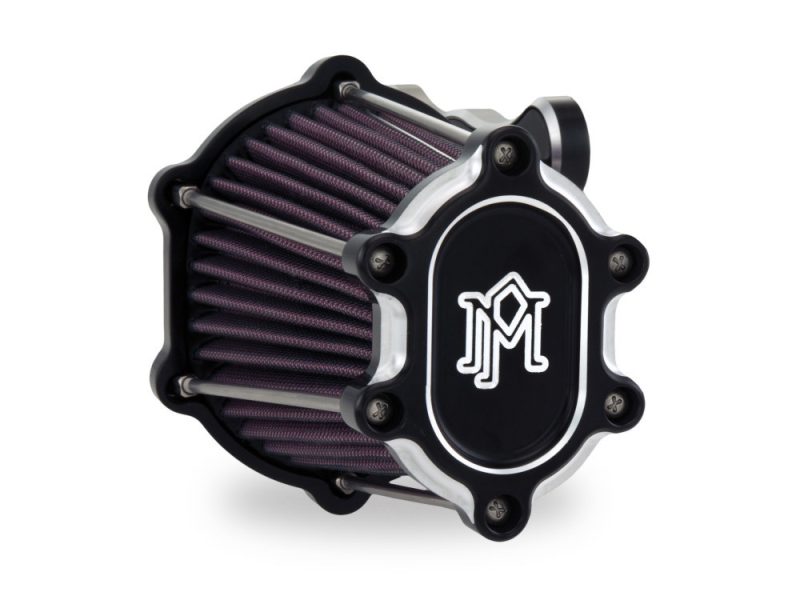 High-performance motorcycle air filter for Revelry Motorcycles, enhancing engine efficiency and airflow.