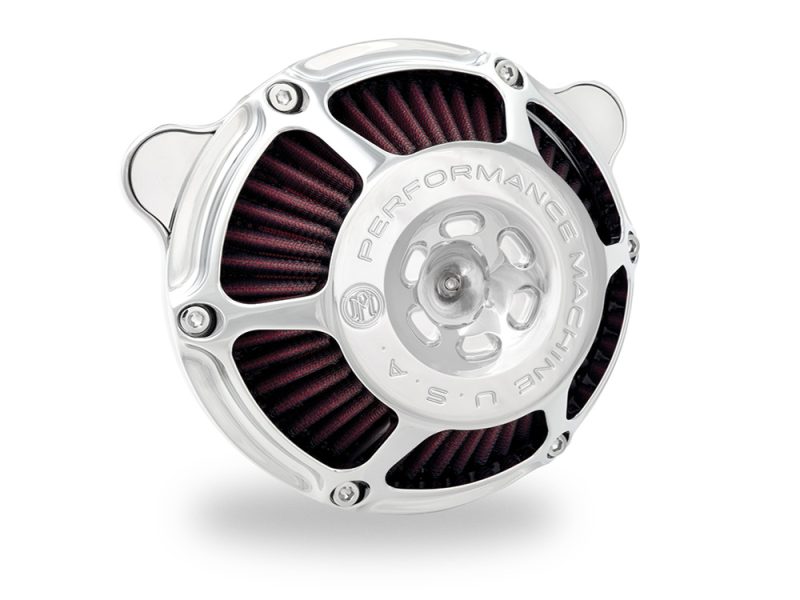 High-performance motorcycle air filter with aluminium housing, ideal for enhanced engine efficiency.