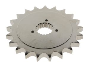 Steel motorcycle sprocket with durable design for Revelry Motorcycles.