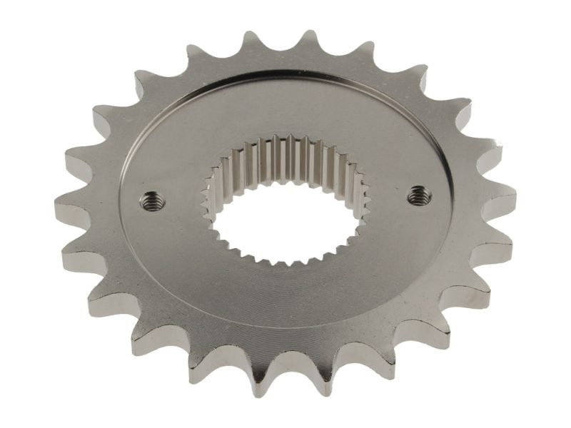 22 Tooth 0.500 Offset Transmission Sprocket. Fits 5spd Big Twin 1987-2006 High-quality motorcycle sprocket for Revelry Motorcycles and custom bike builds.