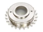 High-quality motorcycle sprocket for Revelry Motorcycles, durable aluminium gear component.