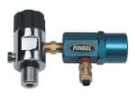 High-pressure motorcycle tyre inflator pump for Revelry Motorcycles Australian market.