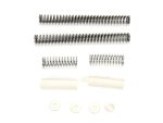Front Fork Spring Lowering Kit. Fits Softail 1984-2017, Dyna Wide Glide 1993-2005 & Touring 1980-2013.