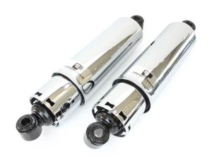 High-performance motorcycle suspension shocks for Revelry Motorcycles Australia.