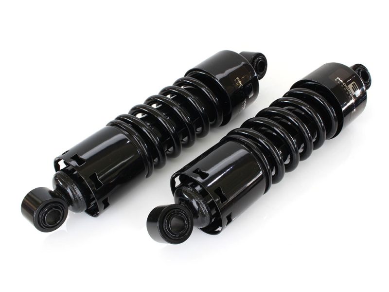 High-performance motorcycle shock absorbers for Revelry Motorcycles Australia.