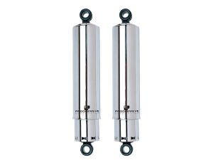 High-performance motorcycle shocks for Revelry Motorcycles, durable and adjustable suspension components.