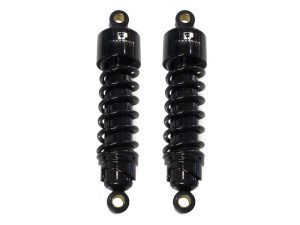 High-performance motorcycle shocks for Revelry Motorcycles, durable and adjustable suspension components.