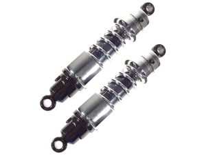 High-performance motorcycle shocks for Revelry Motorcycles, durable and adjustable suspension.