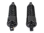 Heavy-duty motorcycle shock absorbers for enhanced ride comfort - Revelry Motorcycles.