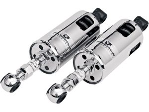 High-performance motorcycle suspension shocks for durability and ride comfort.