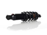 Heavy-duty motorcycle suspension shock absorber for Revelry motorcycles.