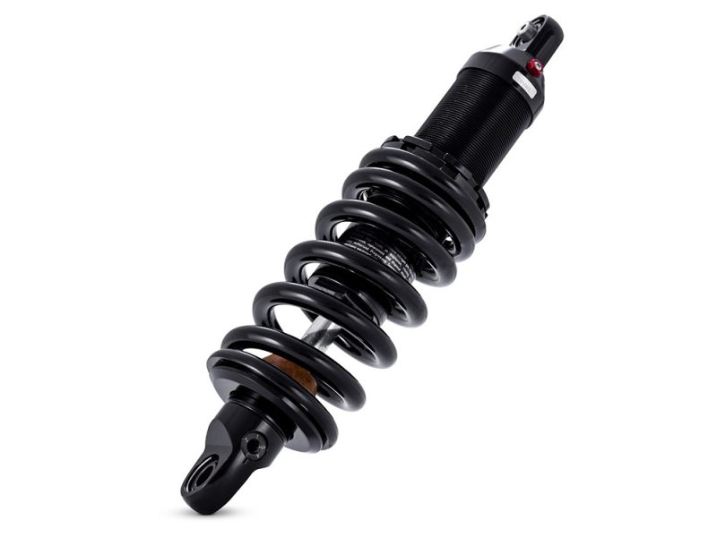 465 Series High-quality black motorcycle shock absorber for Revelry Motorcycles.