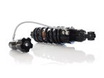 High-performance motorcycle shock absorber for motorcycle suspension upgrade.
