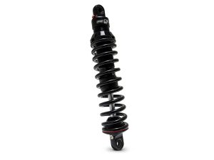 High-performance motorcycle shock absorber from Revelry Motorcycles, ideal for customised riding experiences.