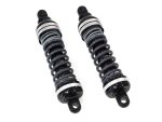 Heavy-duty motorcycle shock absorbers for Revelry Motorcycles.