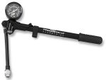Progressive Suspension bike pump with pressure gauge for motorcycle maintenance and repairs.