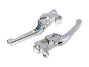Chrome motorcycle brake and clutch levers for Harley Davidson।.