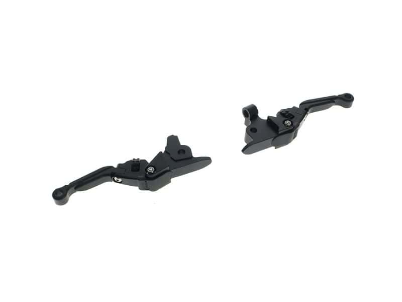Adjustable Anthem Pro Levers - Black. Fits Touring 2017-2020 With Hydraulic Clutch High-performance motorcycle brake and clutch levers for Revelry Motorcycles.