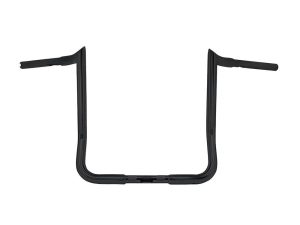 12in. x 1-1/4in. Bagger Monkey Handlebar - Black. Fits Ultra Models 1996-2024 and Street Glide 1996-2023