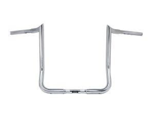 12in. x 1-1/4in. Bagger Monkey Handlebar - Chrome. Fits Ultra Models 1996-2024 and Street Glide 1996-2023
