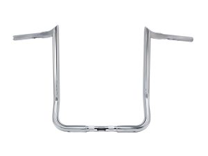 14in. x 1-1/4in. Bagger Monkey Handlebar - Chrome. Fits Ultra Models 1996-2024 and Street Glide 1996-2023