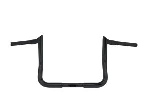 8in. x 1-1/4in. Bagger Monkey Handlebar - Black. Fits Ultra Models 1996-2024 and Street Glide 1996-2023