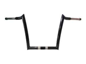 12in. x 1-1/4in. OEM Monkey Handlebar - Gloss Black. Fits Road Glide 2015-2023