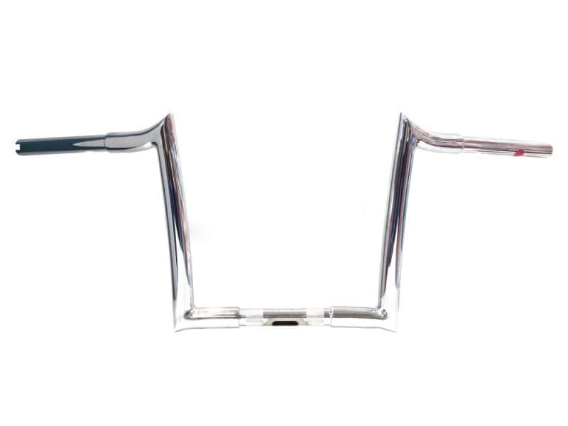 10in. x 1-1/4in. OEM Monkey Handlebar - Chrome Bright chrome motorcycle handlebar for custom Harley Davidson bikes.
