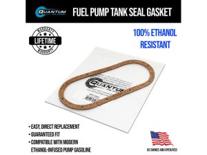High-quality fuel pump tank seal gasket for ethanol-compatible gasoline vehicles.