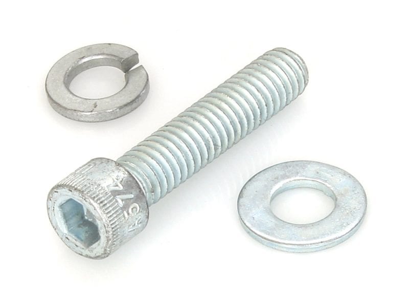 High-quality motorcycle bolt with washers for Revelry Motorcycles Australia.