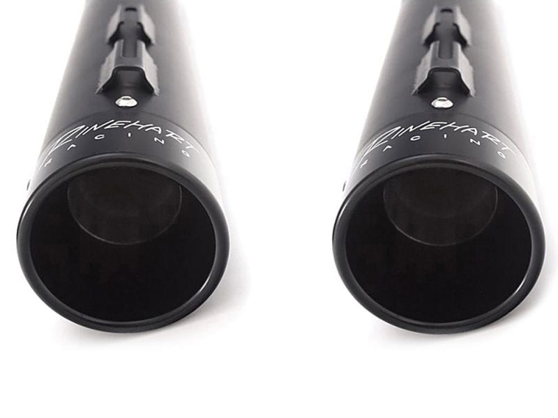 High-performance motorcycle exhaust pipes for Revelry Motorcycles Machining and Customisation.