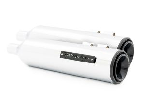 High-performance motorcycle exhaust pipes for Revelry Motorcycles and custom builds.