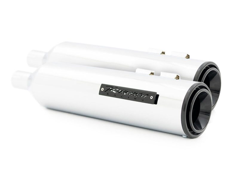 High-performance motorcycle exhaust pipes for Revelry Motorcycles and custom builds.