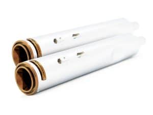 High-performance motorcycle suspension forks for Revelry Motorcycles Australia.