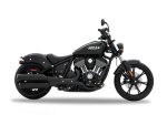 Black Indian Scout motorcycle for sale at Revelry Cycles in Australia.
