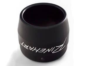 Black Revelry Motorcycles handlebar grip end cap.