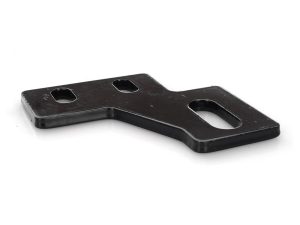 Heavy-duty motorcycle mounting bracket for custom bikes and accessories at Revelry Motorcycles.