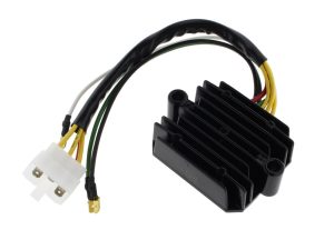 Versatile motorcycle electrical regulator rectifier for Revelry Motorcycles.