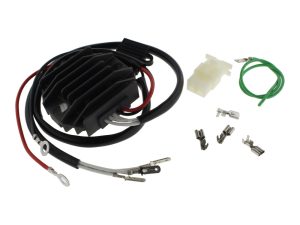 High-performance motorcycle voltage regulator rectifier for Revelry motorcycles in Australia.