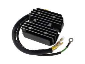High-performance motorcycle voltage regulator for Revelry Motorcycles, enhanced electrical system stability.
