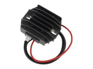 Aluminium motorcycle voltage regulator rectifier for Revelry Motorcycles.