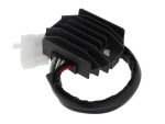 Altenator regulator rectifier for motorcycle engine cooling systems.