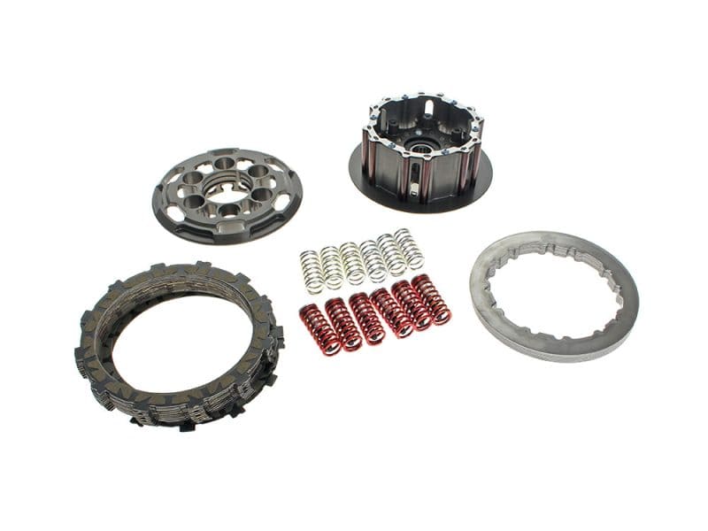 Apex Billet Clutch. Fits Dyna 2006-2010 High-performance motorcycle engine parts kit for Revelry Motorcycles custom builds.