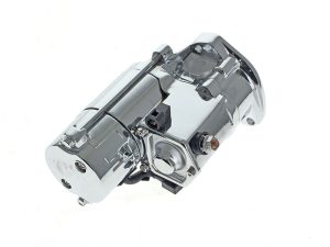 Chrome motorcycle engine part for revelry motorcycles, designed for Harley-Davidson bikes.