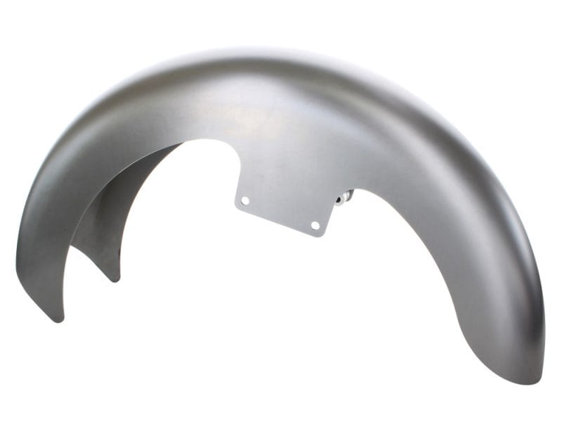 Aluminium motorcycle fender for custom bikes and cafe racers.