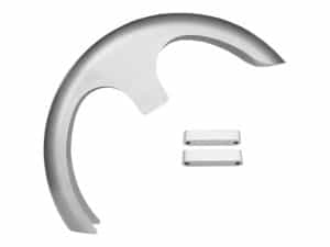 6in. wide, Straight Cut LS-2 Front Fender. Fits Most Touring 2014-2024 with 30in. Front Wheel.