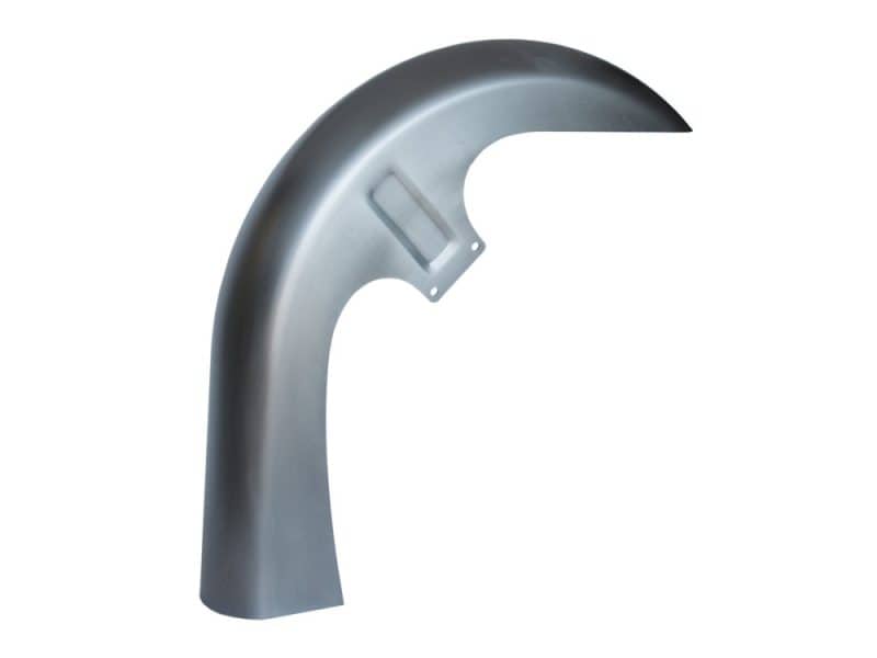 Aluminium motorcycle fender for Revelry Motorcycles, Australian custom bike accessories.