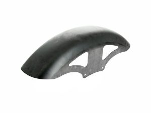 Aluminium motorcycle fender for vintage Triumph bikes, custom motorcycle parts, classic bike accessory.