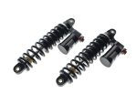 High-performance motorcycle shock absorbers for Revelry Motorcycles Australia.