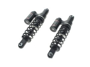 High-performance motorcycle shock absorbers for Revelry Motorcycles, designed for smooth rides and enhanced handling.